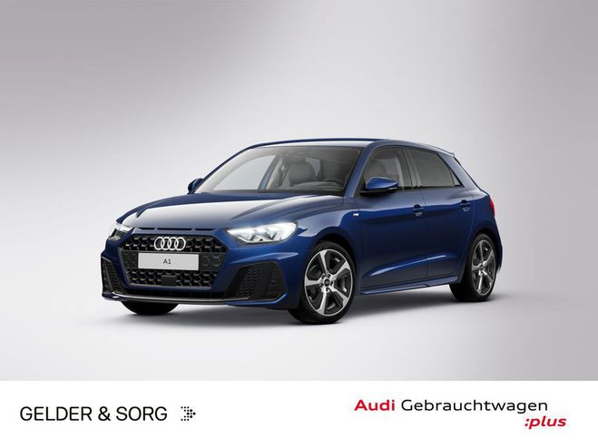 Audi A1 Sportback 25 TFSI S line LED RFK Bleu Mtallise de 