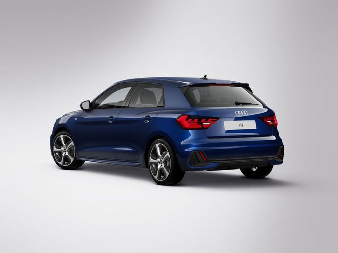 Audi A1 Sportback 25 TFSI S line LED RFK Bleu Mtallise de 
