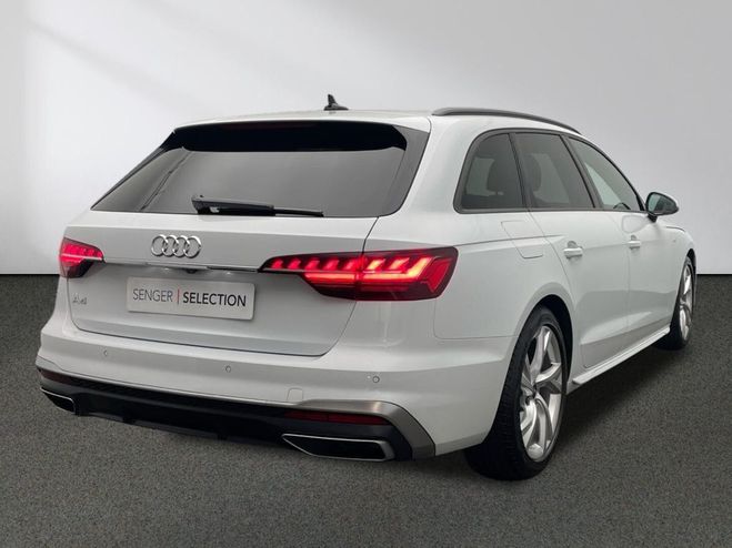 Audi A4 Avant S line 35 TFSI S tronic MMI LED Blanc Mtallise de 