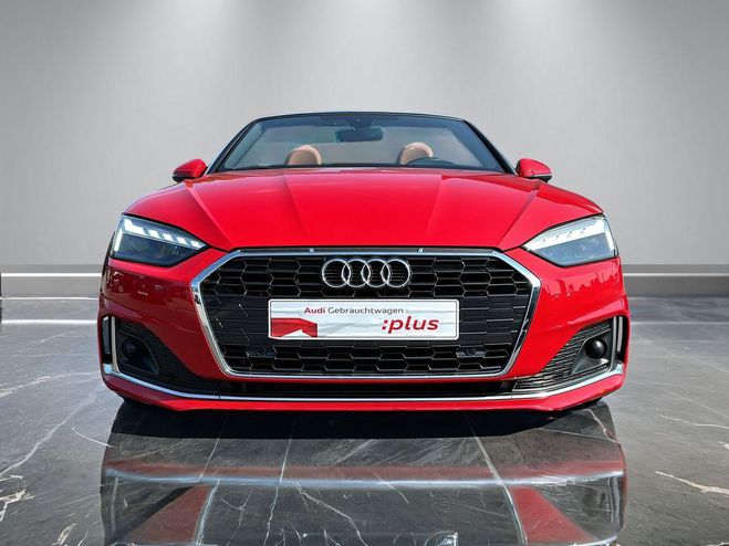 Audi A5 Cabriolet Advanced 35 TDI S tronic Rouge Mtallise de 