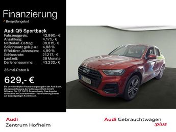  Voir détails -Audi Q5 Sportback 50 TFSIe qu advanced S tro à Leimbach (68)