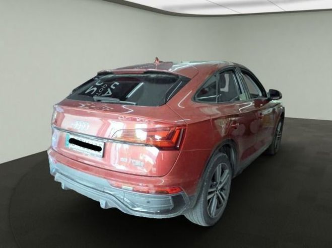 Audi Q5 Sportback 50 TFSIe qu advanced S tro Rouge Mtallise de 