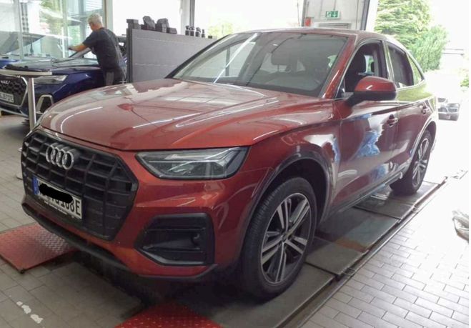 Audi Q5 Sportback 50 TFSIe qu advanced S tro Rouge Mtallise de 