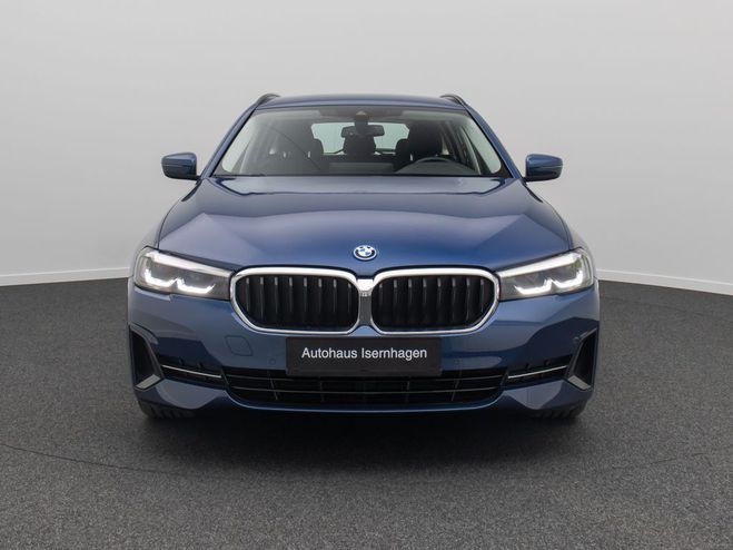 BMW Serie 5 520e Alarm DAB Kamera Cockpit Sport Lede Bleu Mtallise de 