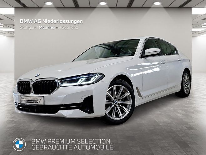 BMW Serie 5 520d Limousine LiveCockpitProf Head Up Blanc Mtallise de 