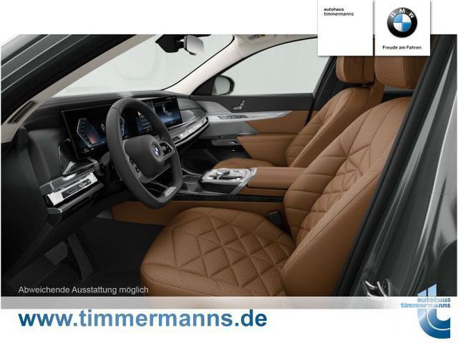 BMW Serie 7 740d xDrive DrAss ParkAss Glasdach Argent Mtallise de 