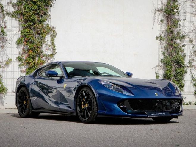 Ferrari 812 Superfast V12 6.5 800ch Bleu de 2021