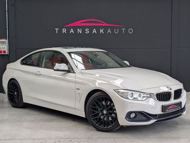 BMW Serie 4 COUPE F32 430d 258 ch SPORT - TOIT OUVRA Blanc de 2014