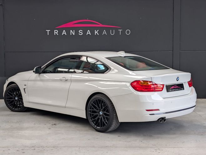 BMW Serie 4 COUPE F32 430d 258 ch SPORT - TOIT OUVRA Blanc de 2014