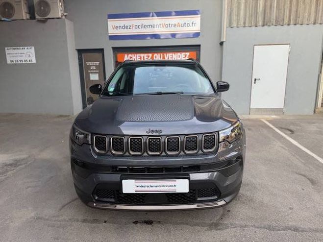 Jeep Compass 1.5 Turbo T4 130ch MHEV Longitude Pack B Gris Fonc Mtallis de 2023