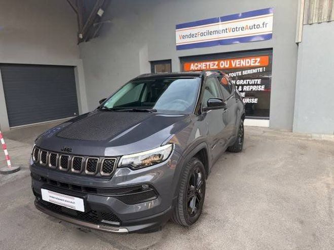 Jeep Compass 1.5 Turbo T4 130ch MHEV Longitude Pack B Gris Fonc Mtallis de 2023