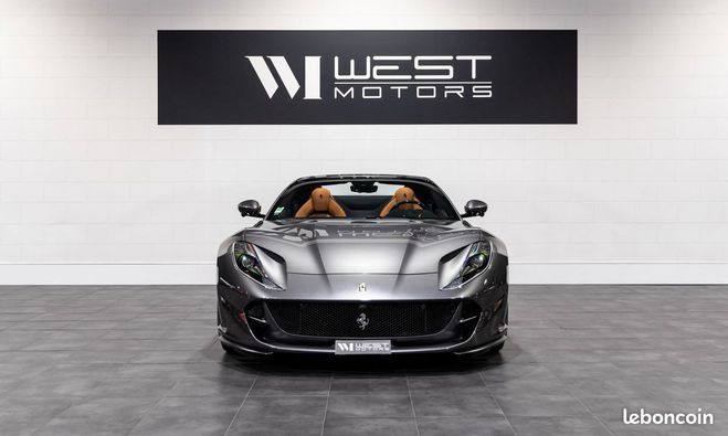 Ferrari 812 Superfast GTS V12 6.5 800 ? Franaise Carbone Lift Gris de 2023
