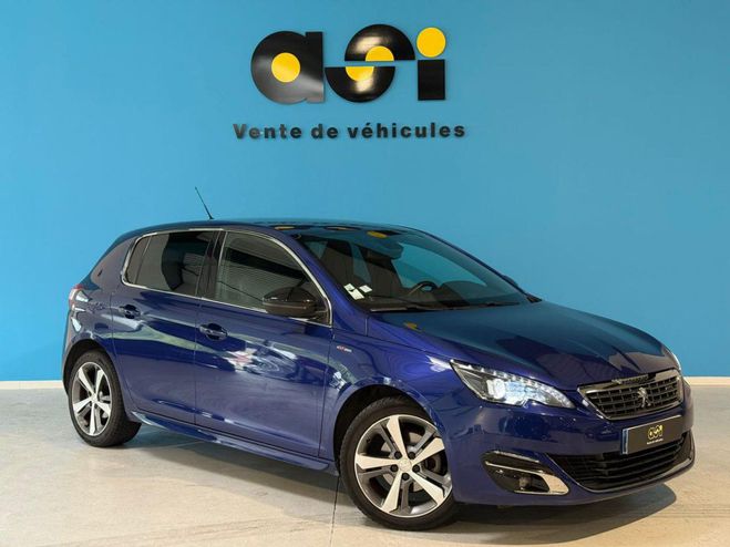 Peugeot 308 1.6 BlueHDi GT LINE Bleu de 2016