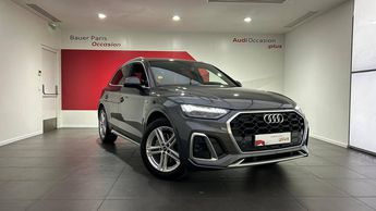  Voir détails -Audi Q5 35 TDI 163 S tronic 7 S line à Saint-Ouen (93)
