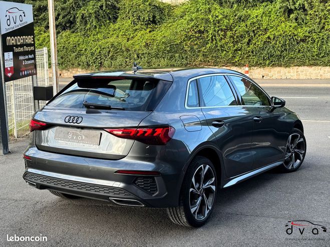 Audi A3 Sportback 35 TDI 150 ch S Line Gris de 2021