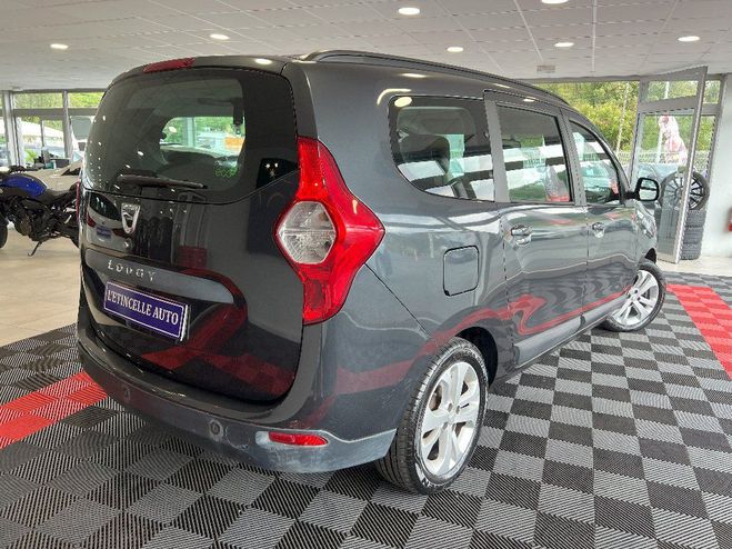 Dacia Lodgy 1.5 dCI 110 FAP 7 places Prestige Gris Fonc de 2012