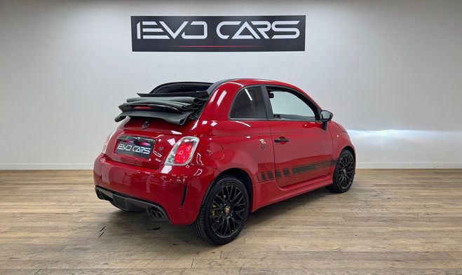Abarth 500 C 1.4 Turbo T-Jet 140 ch BVA / chappeme Rouge de 2011