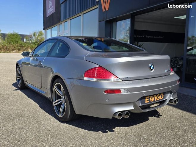 BMW M6 5.0 507ch SMG TETE HAUTE-ALCANTARA-CARBO Gris de 2005