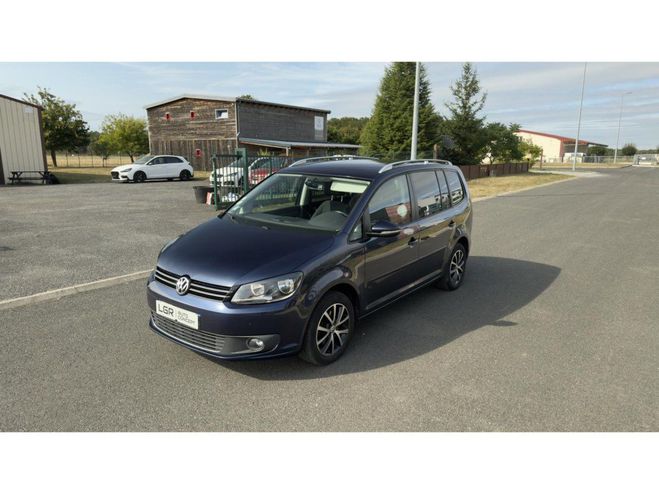 Volkswagen Touran TDI CR 105 DSG 7 Match BLEU FONCE de 2015