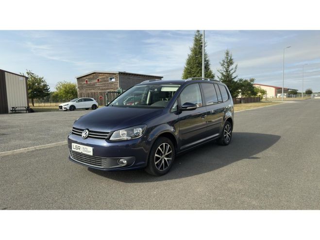 Volkswagen Touran TDI CR 105 DSG 7 Match BLEU FONCE de 2015