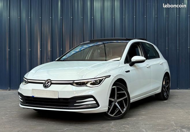 Volkswagen Golf VIII 1.5 ETSI 150ch LIFE 1ST Toit ouvran Blanc de 2021