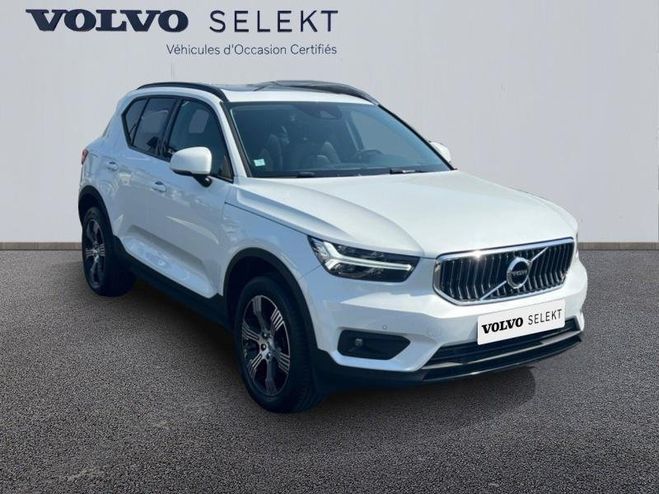 Volvo XC40 T3 156ch Inscription Luxe Blanc Cristal de 2019