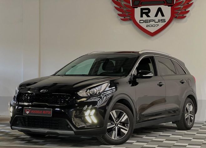Kia Niro 1.6 GDi 105ch ISG   Plug-In 60.5ch Activ Noir Mtallis de 2021