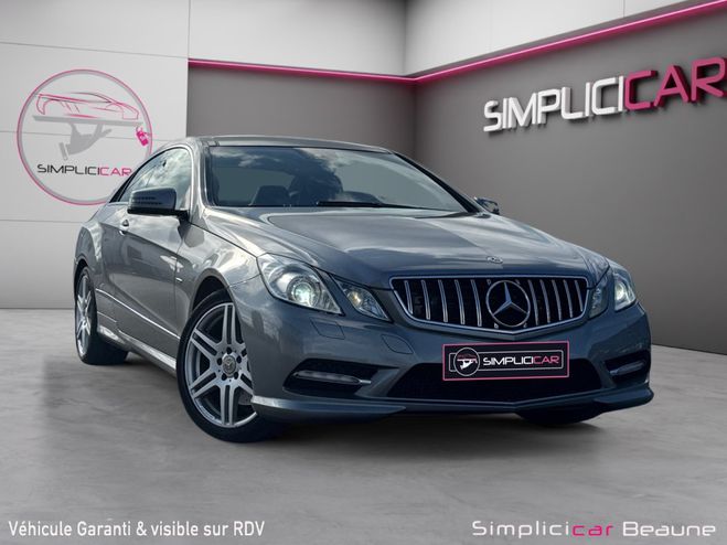 Mercedes Classe E COUPE 350 CDI BlueEfficiency Executive A Gris de 2011