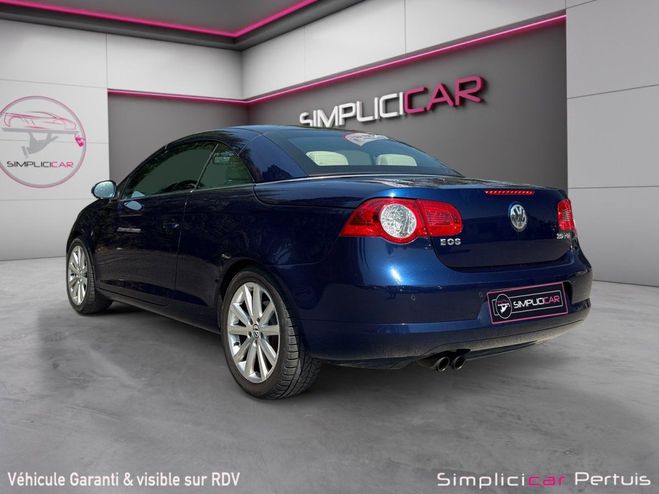 Volkswagen Eos 2.0T 16S FSI 200 finition Carat / CARPLA Bleu de 2007