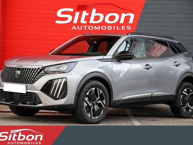 Peugeot 2008 1.2i PureTech 100 Allure GPS CAMERA CARP Gris de 2024