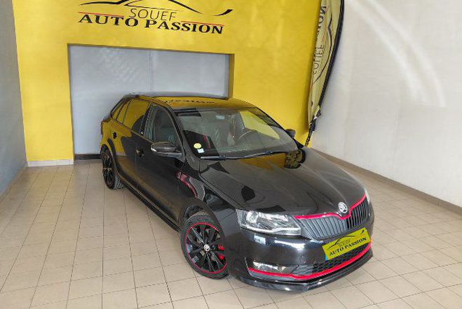 Skoda Rapid Spaceback 1.6 TDI 116 ch BVM5 Monte-Ca NOIR de 2018