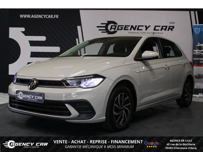 Volkswagen Polo 1.0 TSI 95 DSG7 VI Life Business 1ere ma GRIS CLAIR de 2022