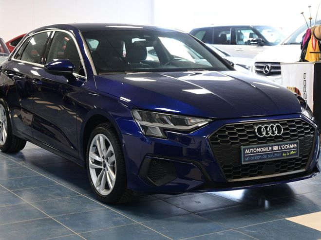 Audi A3 Sportback 30 TFSI Mild Hybrid 110 S tron Bleu de 2021