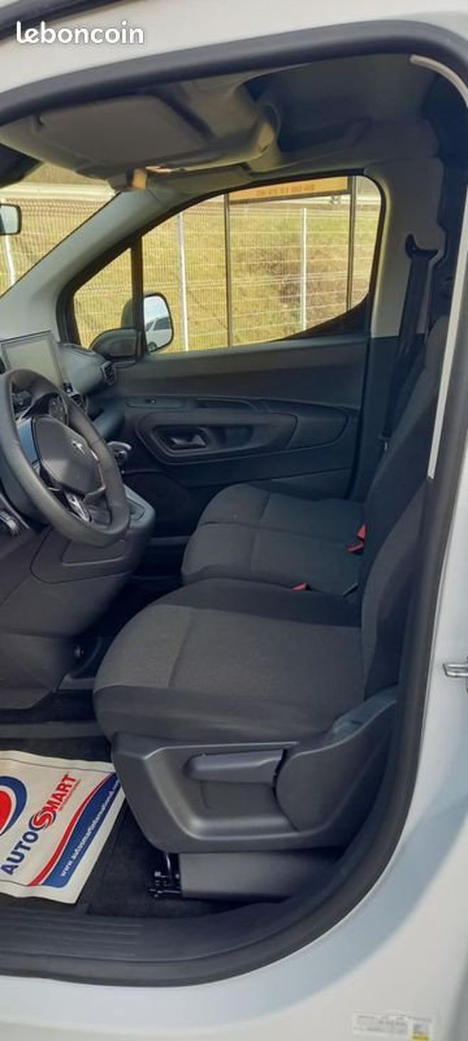 Peugeot Partner 100 CV 1 ere MAIN (belbex auto A YOLET) Blanc de 2024