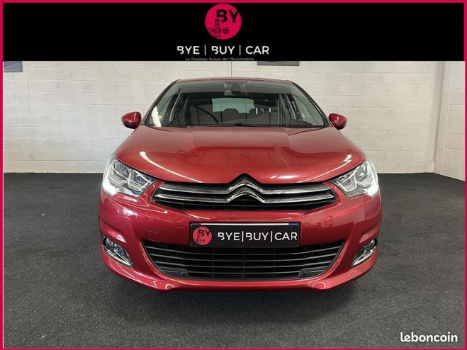 Citroen C4 1.6 bluehdi 120 millenium business start Rouge de 2017
