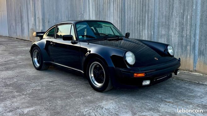 Porsche 911 Turbo 930 Ex Pilote 24h du Mans Noir de 1979
