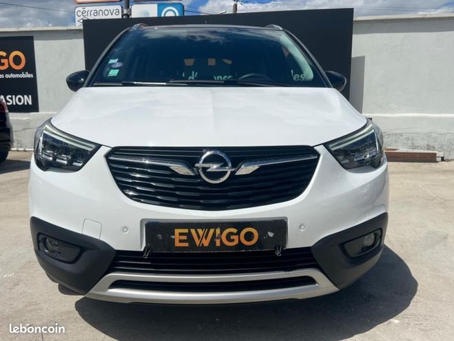 Opel Crossland X 1.2 T 130 ch ULTIMATE BVA VOLANT ET SIEG Blanc de 2019