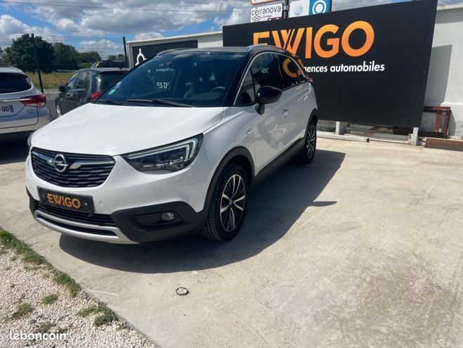 Opel Crossland X 1.2 T 130 ch ULTIMATE BVA VOLANT ET SIEG Blanc de 2019