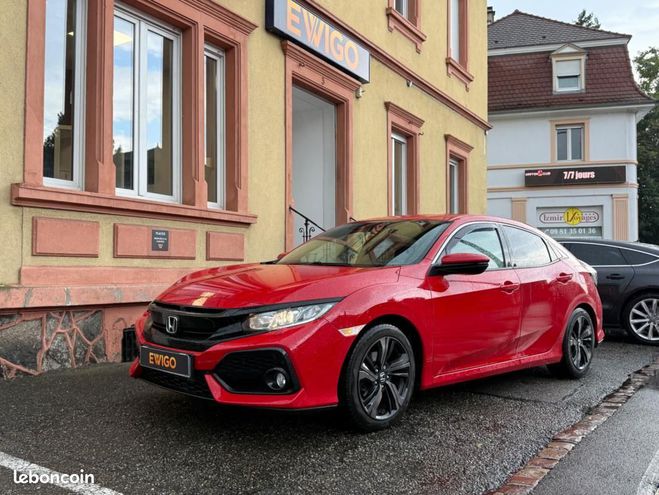 Honda Civic 1.0-EXECUTIVE-CAMERA DE RECUL-GARANTIE 6 Rouge de 2018