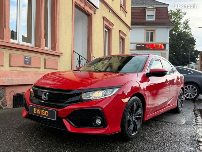 Honda Civic 1.0-EXECUTIVE-CAMERA DE RECUL-GARANTIE 6 Rouge de 2018