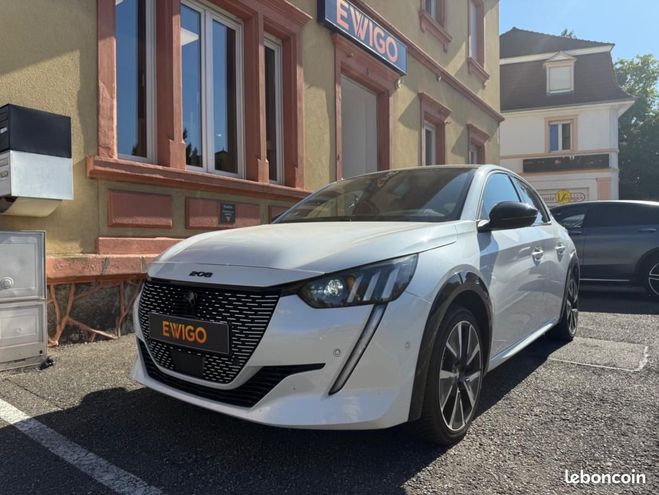 Peugeot 208 E-208 GENERATION-II ELECTRIC 135 77PPM 5 Blanc de 2020