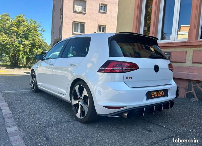Volkswagen Golf 7 GTI PERFORMANCE BVA STAGE 1 ETHANOL- L Blanc de 2013