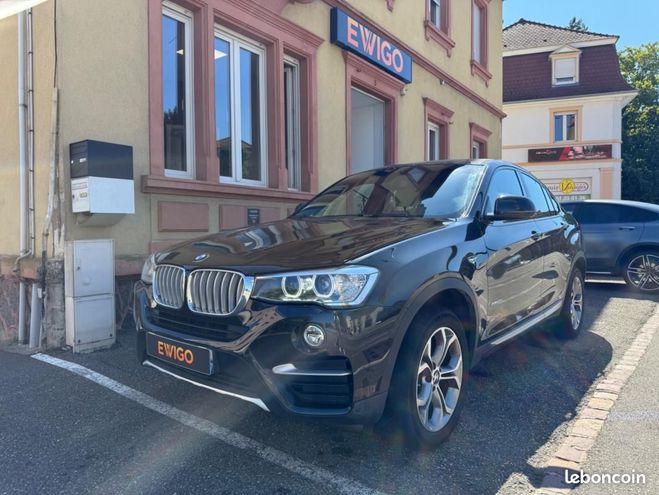 BMW X4 2.0 i 185 m-sport xdrive bva sieges chau Noir de 2016