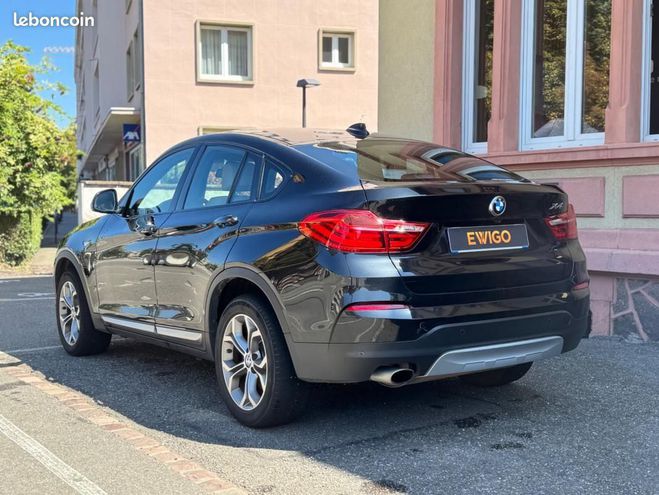 BMW X4 2.0 i 185 m-sport xdrive bva sieges chau Noir de 2016