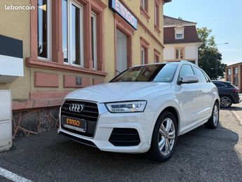  Voir détails -Audi Q3 2.0 TDI 150 S-LINE-TOIT OUVRANT- QUATTRO à Slestat (67)