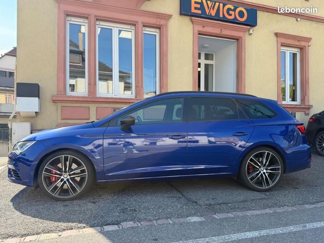 Seat Leon ST 2.0 TSI 300 CUPRA 4WD DSG BVA CAMERA  Bleu de 2018