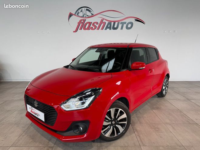 Suzuki Swift V Boosterjet 111cv PACK AUTO-BVA-2017 Rouge de 2017