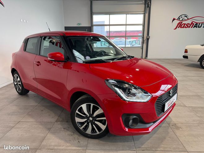 Suzuki Swift V Boosterjet 111cv PACK AUTO-BVA-2017 Rouge de 2017