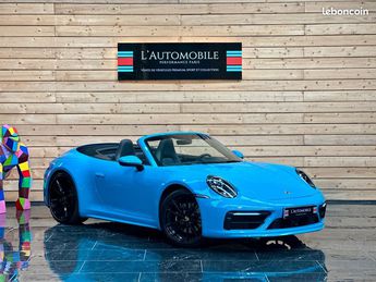 Voir détails -Porsche 911 (992) CABRIOLET 3.0 450 CARRERA 4S BLEUE à  Les Alluets-le-Roi (78)