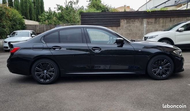 BMW Serie 3 320d pack m sport 190cv Noir de 2020